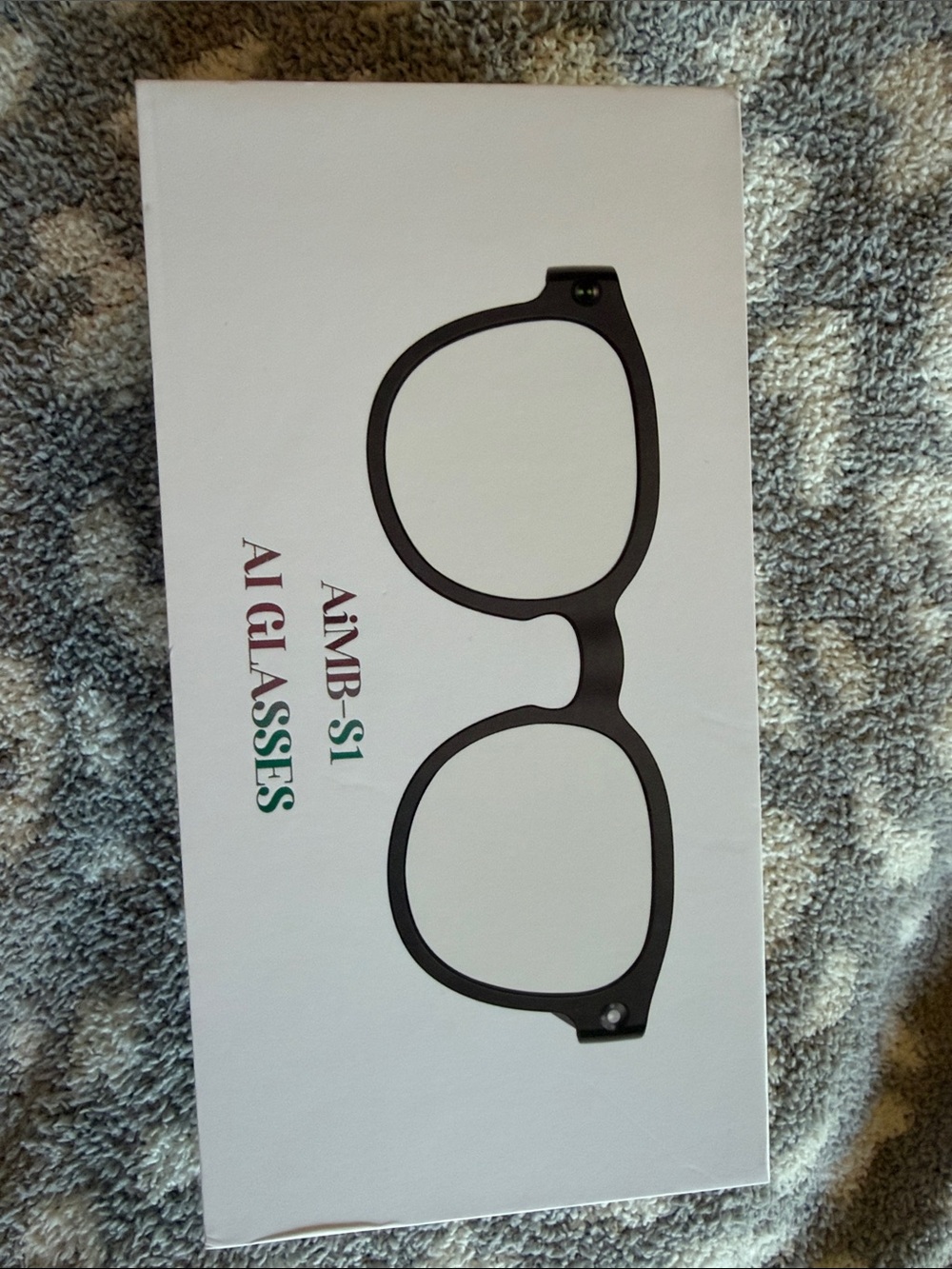 AiMB-S1 AI Glasses Smart Reading Glasses - Black
